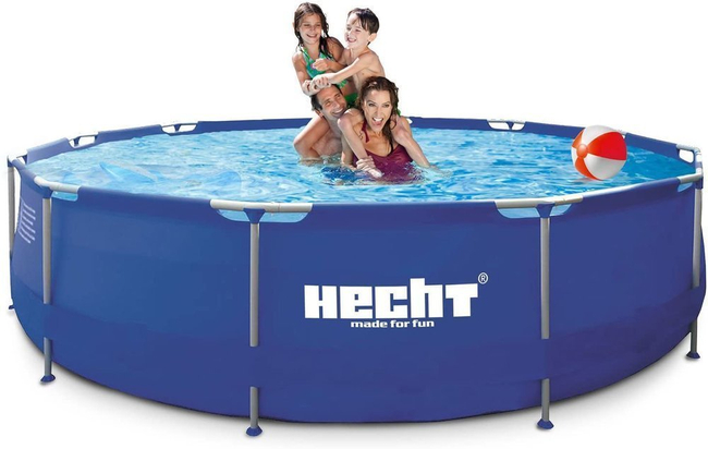 HECHT 3476 FAMILY GROUND BASIN 4383 l 300 x 76 CM BLUESEA- EWIMAX OFICIÁLNÍ DISTRIBUTOR - AUTORIZOVANÝ PRODEJCE HECHT