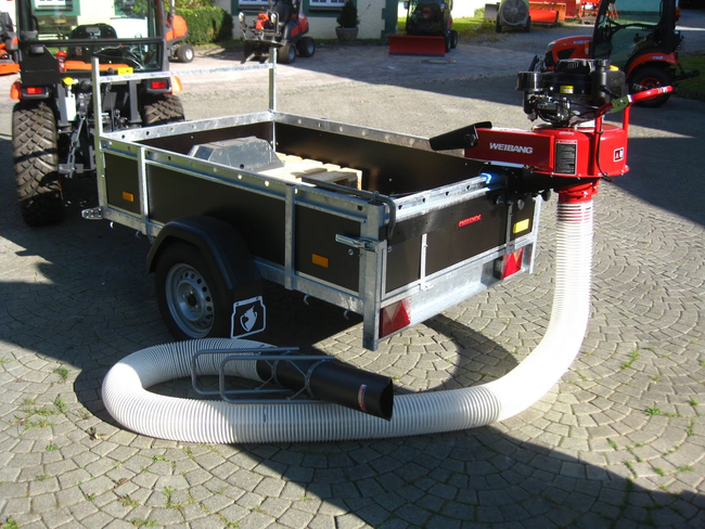 WEIBANG WBLV50K PROFI PROFESIONÁLNÍ ČISTIČ SPRÁVNÉHO LISTÍ PRO VELKOOBJEMOVÉ OŠETŘOVÁNÍ STROMŮ MĚSTSKÉ ZAHRADY - Kawasaki FJ180V - AUTORIZOVANÝ PRODEJCE WEIBANG