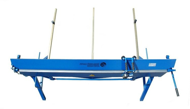 ZAGINARKA GIĘTARKA KRAWĘDZIARKA DEKARSKA DO BLACHY Z CIĘCIEM Prod-Masz ZGR-2000 /1.2mm EWIMAX