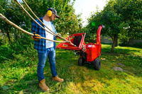 Cedrus RB05 PRO-HE Rębak Rozdrabniacz Spalinowy Do Gałęzi 15 KM 12 cm Hydrauliczny