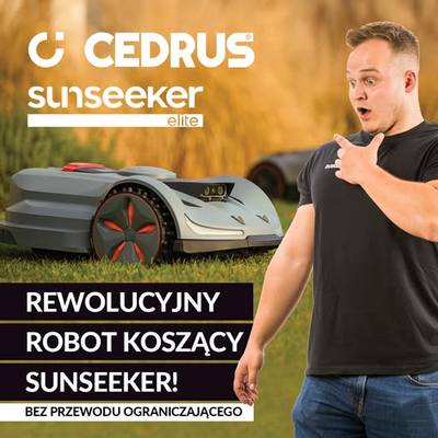 SUNSEEKER CEDRUS ORION X7 BY SUNSEEKER RTK C-MOW X7 AUTOMATIC MOWING ROBOT FOR 3000m2 - OFFICIAL DISTRIBUTOR - AUTHORIZED DEALER CEDRUS