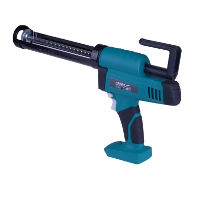 DEDRA DED7056 SAS+ALL Wyciskacz akumulatorowy do silikonu, pistolet do kleju 300ml 18V 2000N