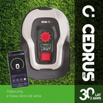CEDRUS M6+ AUTOMATIC MOW MOWING ROBOT 600m2 - OFFICIAL DISTRIBUTOR - AUTHORIZED DEALER CEDRUS