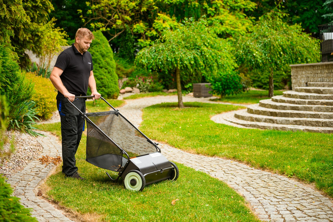 CEDRUS SP31110 grass leaf sweeper with basket 66cm - OFFICIAL DISTRIBUTOR - AUTHORIZED DEALER CEDRUS
