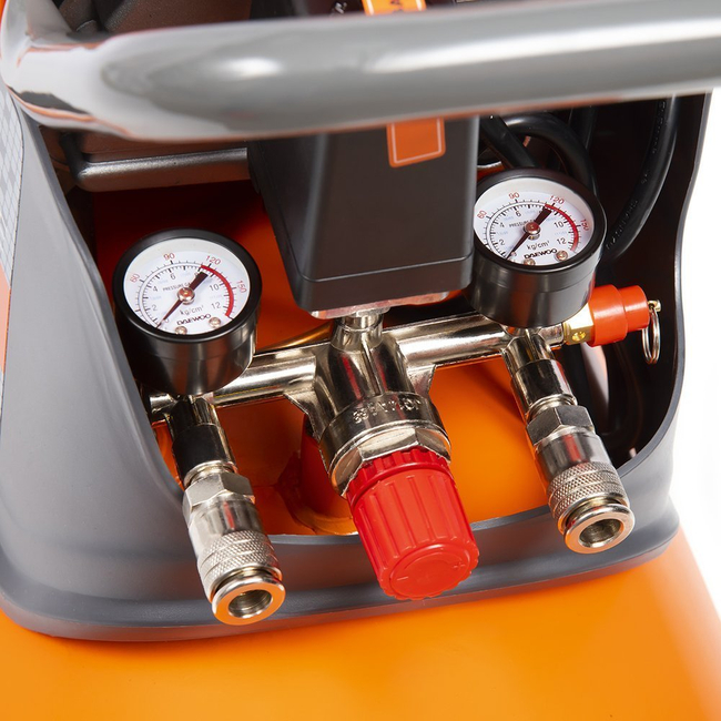 DAEWOO DAC 24D PISTON OIL COMPRESSOR AIR COMPRESSOR 24L - OFFICIAL DISTRIBUTOR - AUTHORIZED DAEWOO DEALER