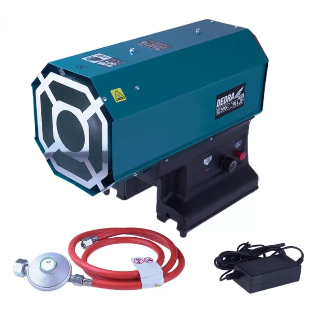 GAS HEATER, CORDLESS 18V/230V DEDRA SAS+ALL DED7185H
