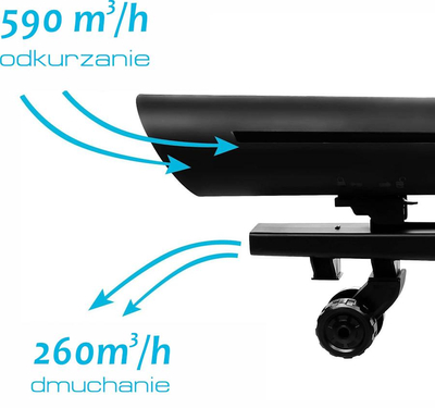 MASTERCUT EB480D Li-ion akumulátorový foukač s funkcí vysávání