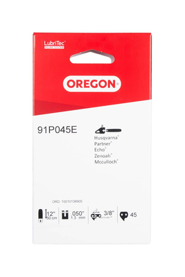 Łańcuch tnący 3/8 1.3 ścięte dłuto OREGON 45 ogniw 91P045E