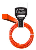 Cutting line 2.7/15m k square orange PIN005