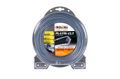 OLEO-MAC CUTTING LINE 2,7/57M, 2-PLY, PLATIN-CUT SQUARE SERRATED PROFILE, BLISTER 63040242A