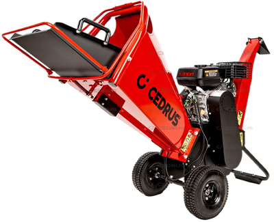 Cedrus RB02 rozdrabniacz spalinowy rębak do gałęzi 10 cm Loncin 6,5 KM