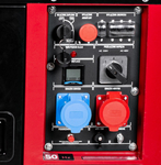 CEDRUS DG8.5E-3F GENERÁTOR GENERÁTOR 8.5kW / 18hp 230/400V AVR TICHÁ VERZE CEDRUS 8.5 kW KD1100F DIESEL