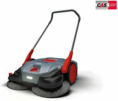 HAAGA 677 ZAMIATARKA ELEKTRYCZNA AKUMULATOROWA RĘCZNA PROWADZONA URZĄDZENIE SPRZĄTAJĄCE Z SYSTEMEM TURBO 77cm PREMIUM  AUTORYZOWANY DEALER HAAGA