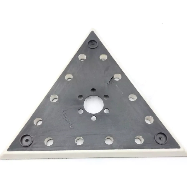 #70 TRIANGULAR DISC WITH VELCRO FOR PLASTER GRINDER, GIRAFFE DEDRA DED7758