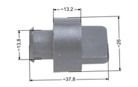 NAC air filter cover butterfly NZ87 market saws