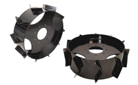 METAL WHEELS FOR SINGLE AXLE TRACTOR MC370 55CM PAIR