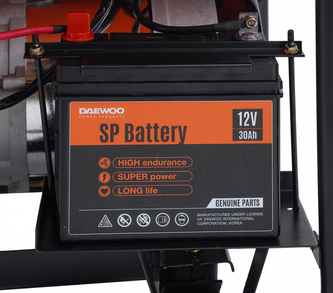 DAEWOO DDAE 6000XE DIESELOVÝ GENERÁTOR 2x16A, 1x32A AVR 11 hp - OFICIÁLNÍ DISTRIBUTOR - AUTORIZOVANÝ PRODEJCE DAEWOO