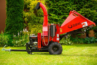 Cedrus RB05 PRO-HE Rębak Rozdrabniacz Spalinowy Do Gałęzi 15 KM 12 cm Hydrauliczny