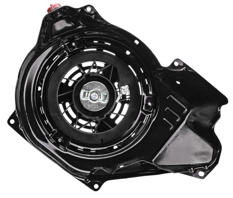 Rozrusznik Loncin ręczny – widok od spodu z bębnem linki