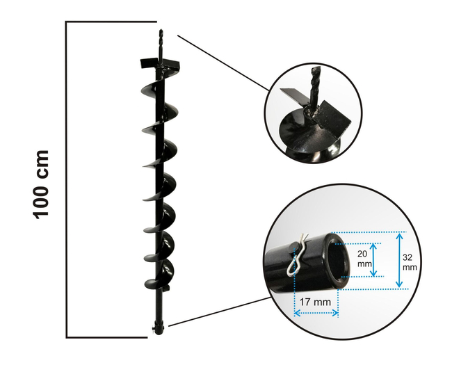 DRILL BIT GD406/GD620 - 100MMX100CM