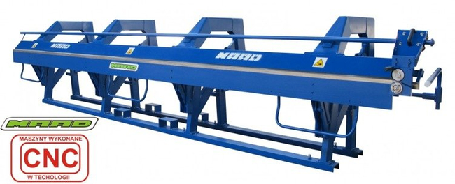 MAAD ZGS-4000 /0.8mm BENDER DECKING BENDER FOR sheet metal with cutting EWIMAX