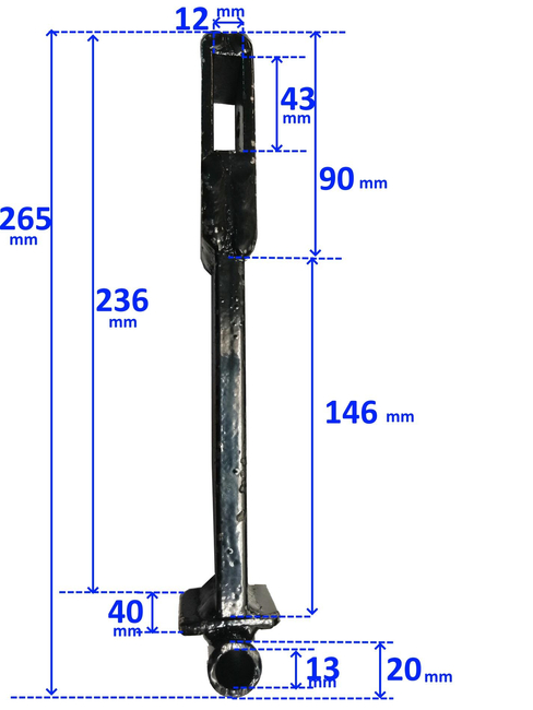 CONSOLE COUPLER ATTACHMENT ADAPTER MASTERCUT HSDT80 PTT90 SOIL PLANTER