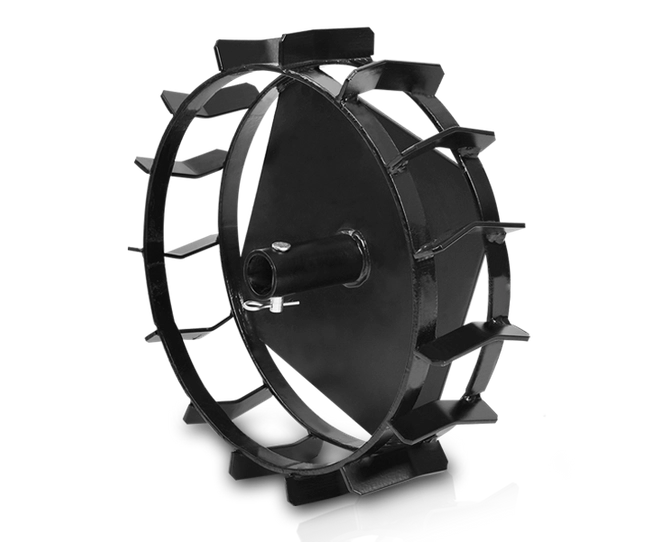 HECHT 8001004 METALOWE KOŁA ŁOPATKOWE 2 SZTUKI DO GLEBOGRYZARKI HECHT 785, 790, 795, 790BS