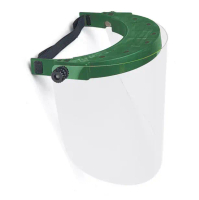 EYE AND FACE SHIELD PLUS, POLYCARBONATE VISOR 001000942A