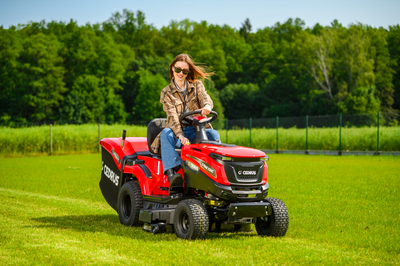 CEDRUS C-TRAC 92HC Rear-Dump Self-Propelled Lawn Mower with 92cm HYDROSTAT RECYCLING VELOPMENTS C-TRAC-92HC EWIMAX OFFICIAL DISTRIBUTOR - AUTHORIZED DEALER CEDRUS