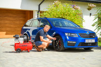 CEDRUS KM50-2T SPRĘŻARKA TŁOKOWA KOMPRESOR TŁOKOWY OLEJOWY 50L - EWIMAX - OFICJALNY DYSTRYBUTOR - AUTORYZOWANY DEALER CEDRUS