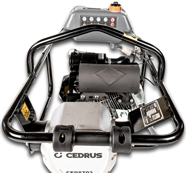 CEDRUS ST02 LANDSCAPE VIBRATORY CONCRETER PADDING TASER 78kG + TRANSPORTNÍ KOLA ZDARMA - OFICIÁLNÍ DISTRIBUTOR - AUTORIZOVANÝ PRODEJCE CEDRUS