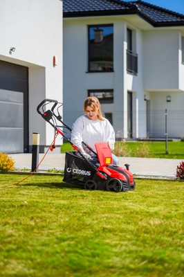 CEDRUS WE40 WERTYKULATOR DO TRAWY AREATOR 2w1 AERATOR + 2 WAŁKI 2000W / 40cm CEDWE40 - EWIMAX - OFICJALNY DYSTRYBUTOR - AUTORYZOWANY DEALER CEDRUS