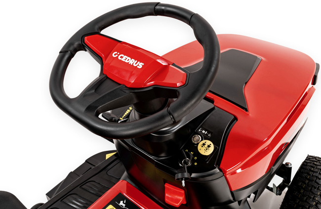 CEDRUS C-TRAC 102HC Rear-Dump Self-Propelled Lawn Mower HYDROSTAT 102cm 2 CYLINDRES C-TRAC-102HC EWIMAX OFFICIAL DISTRIBUTOR - AUTHORIZED DEALER CEDRUS