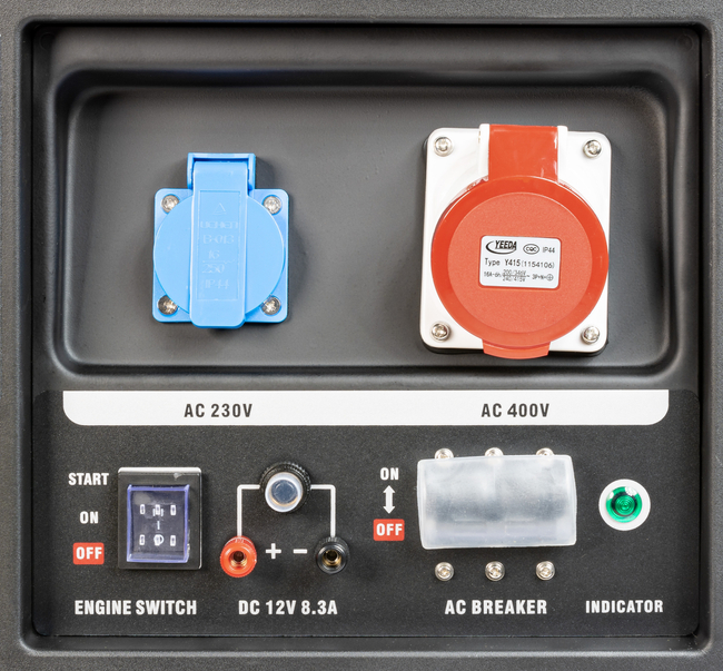 LONCIN LC6500D-AS POWERFUL 230V / 400V AVR 5.5kW GENERATOR - EWIMAX OFFICIAL DISTRIBUTOR - AUTHORIZED LONCIN DEALER