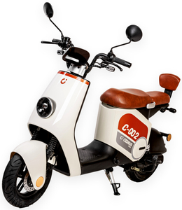 Cedrus by Luyuan C-GO-2W-ZQQ2 skuter elektryczny e-skuter motor akumulatorowy biały