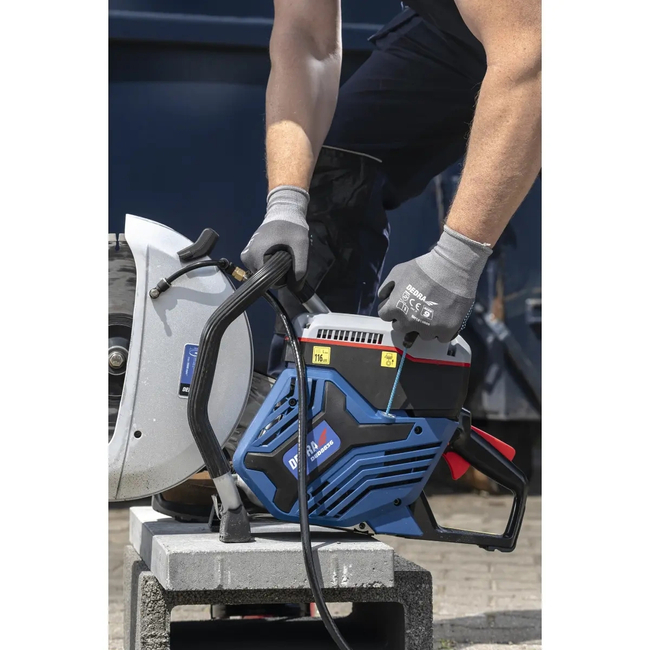 Benzínový řezací stroj na beton a ocel 3,5 kW 350/25,4 mm