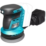 18V AKUMULÁTOROVÁ EXCENTRICKÁ BRUSKA, DEDRA SAS+ALL DED7062 125MM, BEZKARTÁČOVÁ