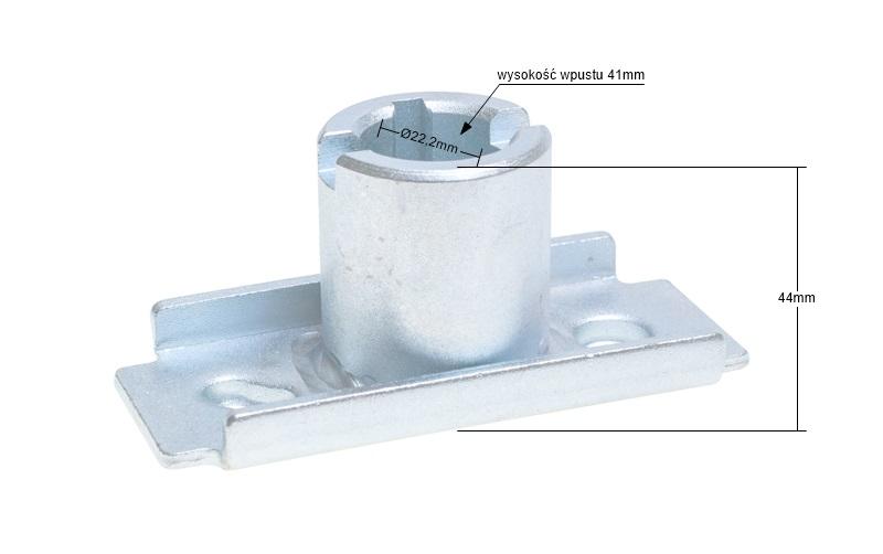 Adapter kosiarki NAC XG410SS - dane techniczne