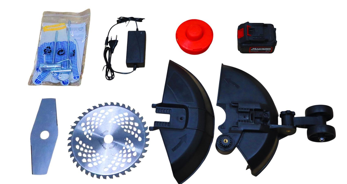 Głowica tnąca z osłoną i kółkami podkaszarki MASTERCUT RU-GT02