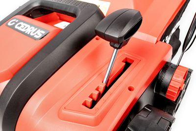 CEDRUS WE38 GREEN AREATOR 2-in-1 AERATOR + 2 ROLLERS 1800W / 38cm CEDWE38 - EWIMAX - OFFICIAL DISTRIBUTOR - AUTHORIZED DEALER CEDRUS