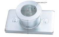 Lawn mower adapter Partner 4553 22.2mm KN13