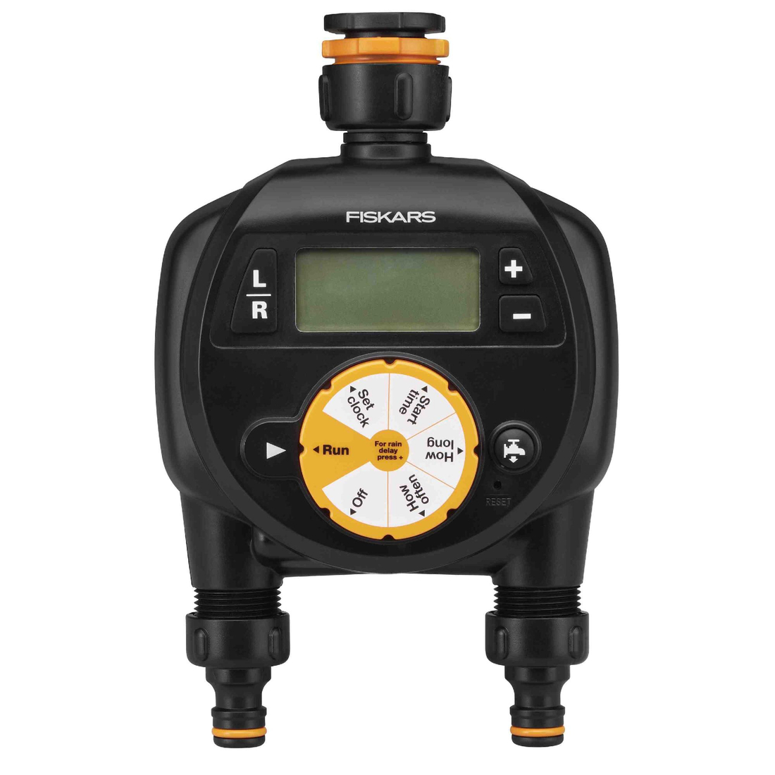 Fiskars 1054792 – sterownik nawadniania z dwoma wyjściami i LCD
