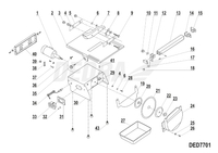 UNIT PACKAGING CARDBOARD/COLOR DEDRA