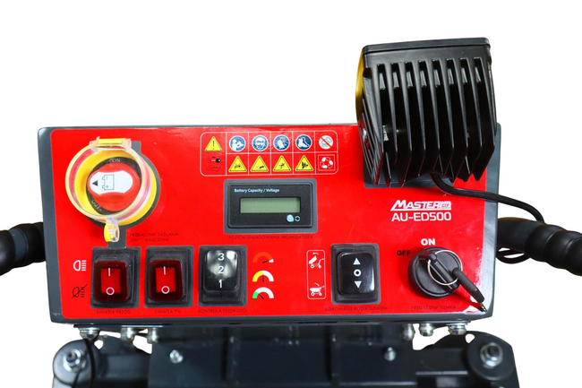 MasterCut AU-ED500 STAVEBNÍ TOYLER PŘEPRAVNÍK ZAHRADNÍ ELEKTRICKÝ NÁVĚS 48V, 32AH, 500KG