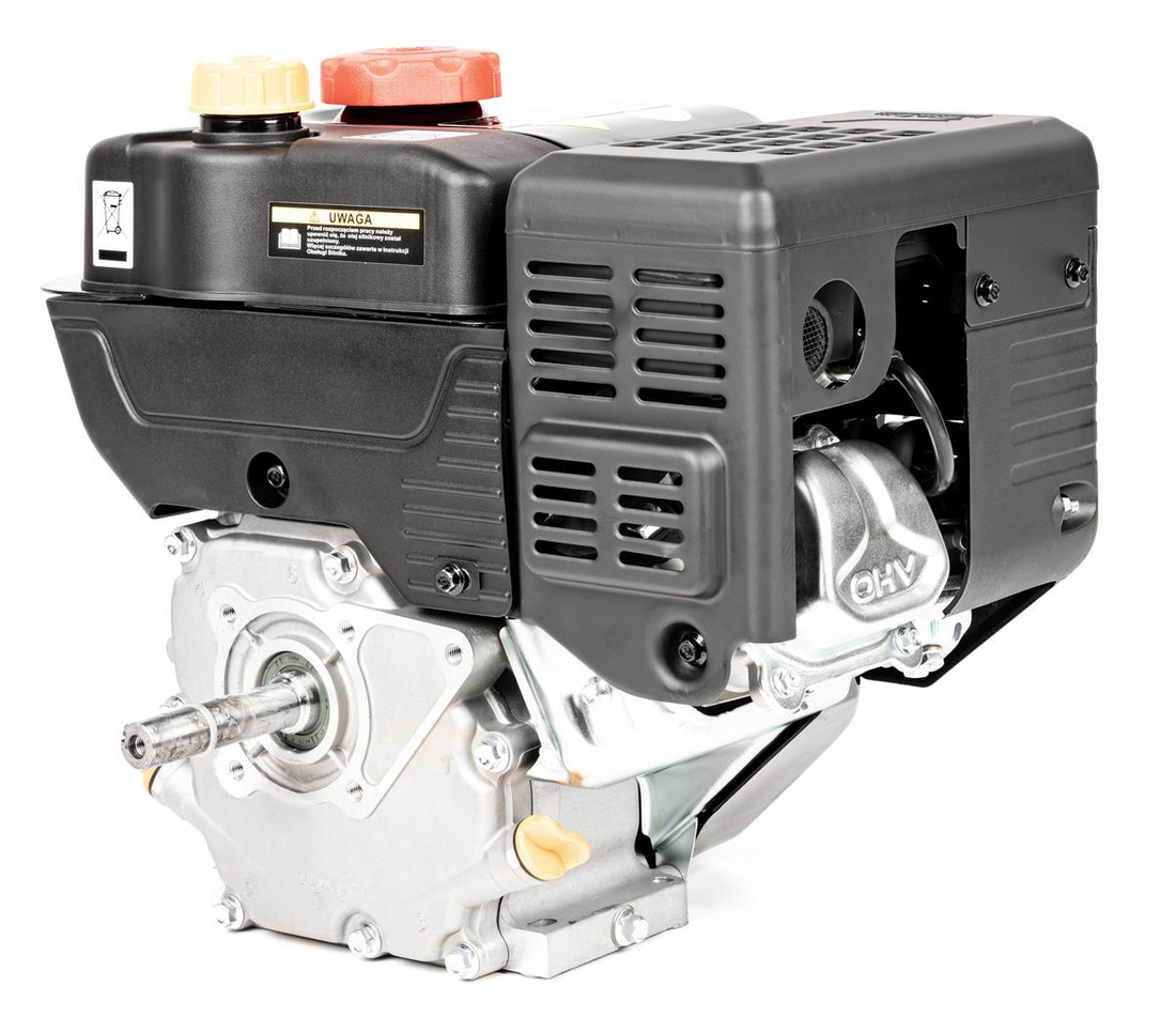 Silnik Loncin LC170FS-A35 widok od strony wału