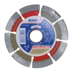 SEGMENTED DIAMOND BLADE FOR CLINKER, NATURAL STONE, CONCRETE DEDRA H1094 150MMX22,2MM, MULTI-LAYERED