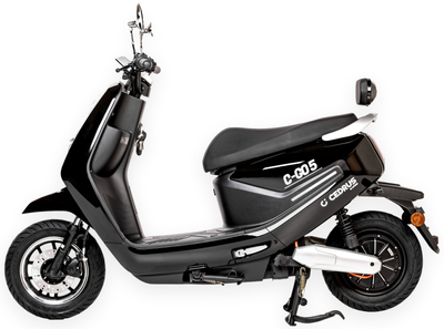 SKUTER ELEKTRYCZNY CEDRUS By LUYUAN C-GO-5B-MB5 AKUMULATOROWY E-SKUTER MOTOR MOTOREK MOTOCYKL MOTOROWER Czarny - OFICJALNY DYSTRYBUTOR - AUTORYZOWANY DEALER CEDRUS