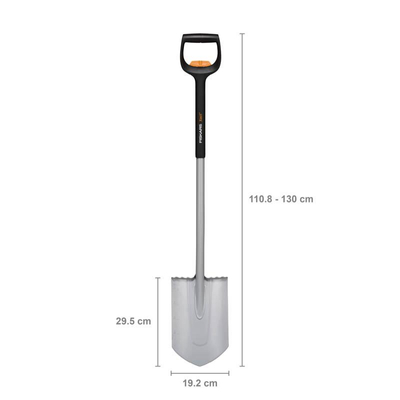 FISKARS Xact 1066732 łopata szpadel teleskopowy ostry do twardej ziemi