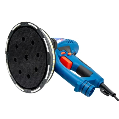 RUČNÍ BRUSKA NA SÁDRU DEDRA DED7764 750W, KOTOUČ 180MM, NA SÁDRU, S ODSÁVÁNÍM PRACHU
