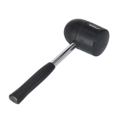 DEDRA 13M160 Rubber Tinsmith's Hammer, 90 mm, Steel Shank, Workshop Hammer